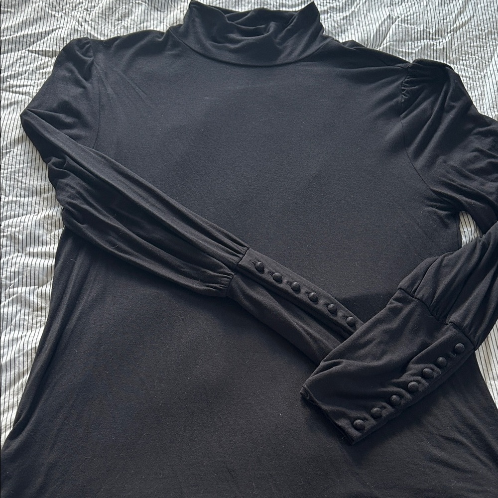 Ann Taylor Classic Black Knit Top